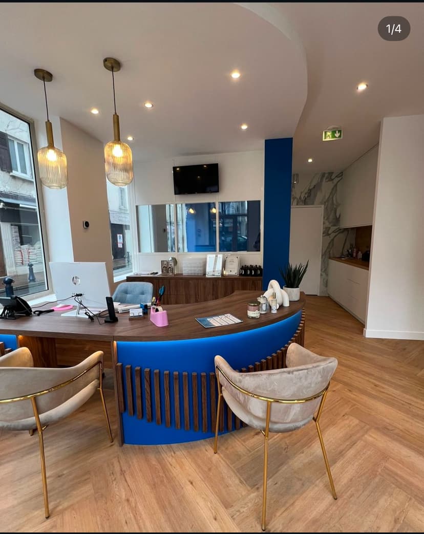 illustration du concept store