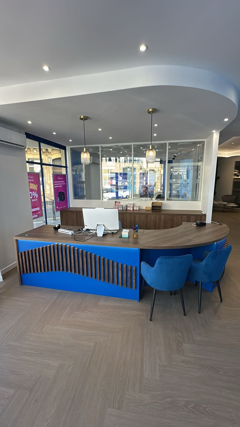 illustration du concept store